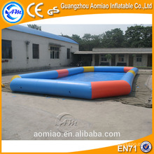 Grande retângulo inflável piscina inflável walmart / piscina inflável aluguer